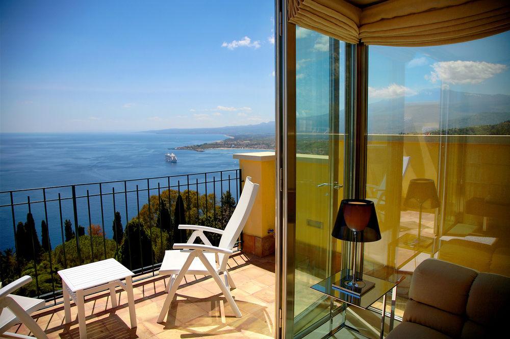 Hotel Villa Belvedere Taormina Esterno foto
