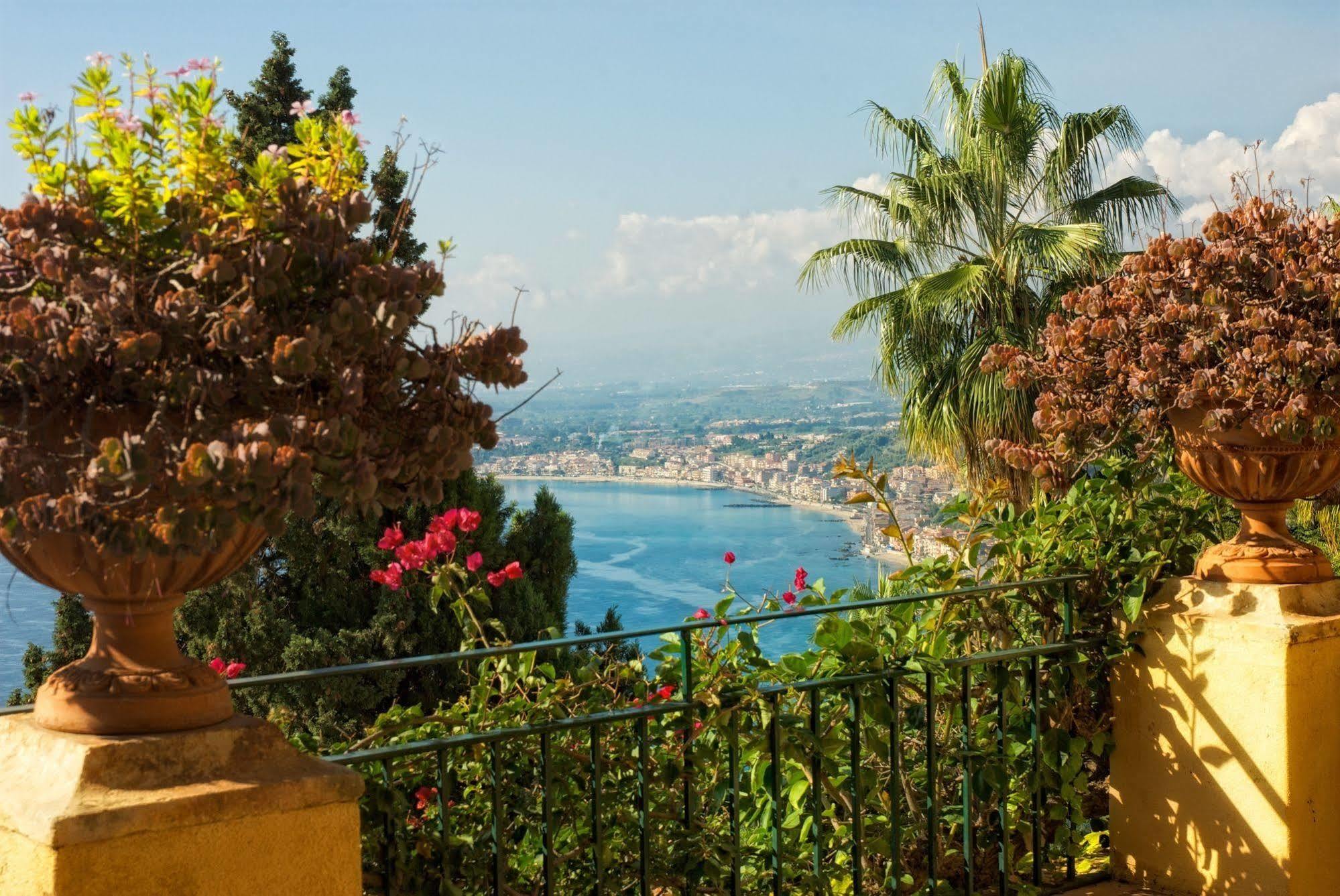 Hotel Villa Belvedere Taormina Esterno foto