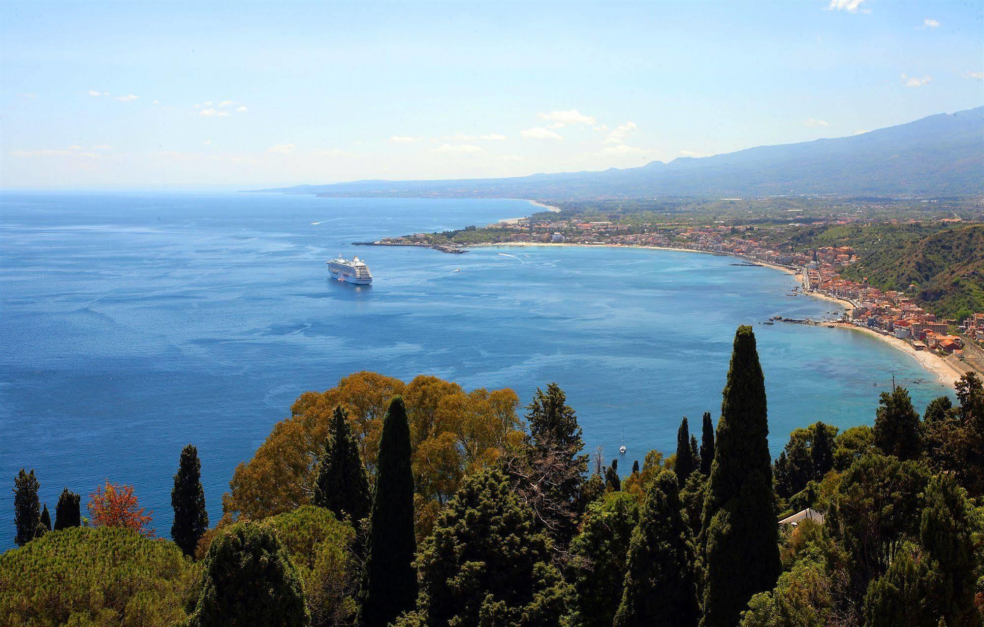 Hotel Villa Belvedere Taormina Esterno foto