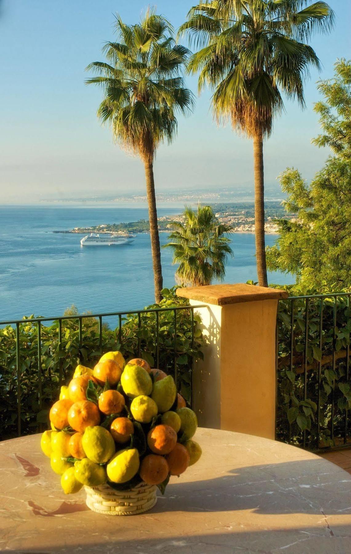 Hotel Villa Belvedere Taormina Esterno foto