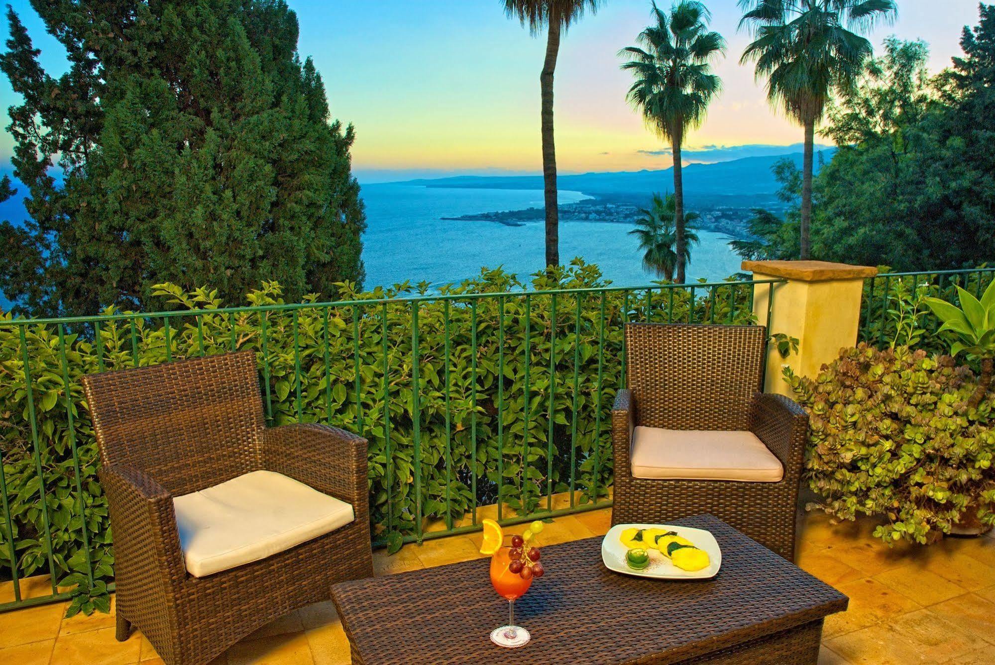 Hotel Villa Belvedere Taormina Esterno foto